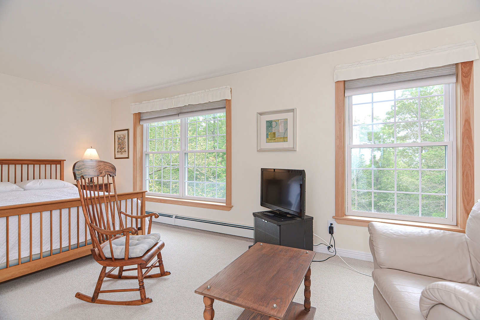 Comfortable sitting area and ensuite bath