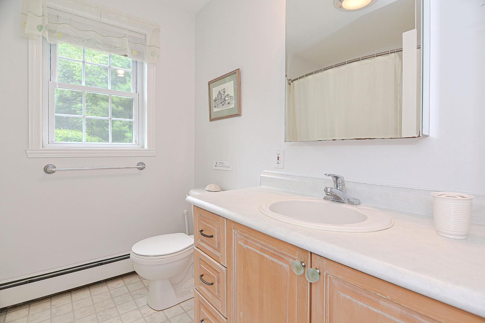 Full Bath across from the Den