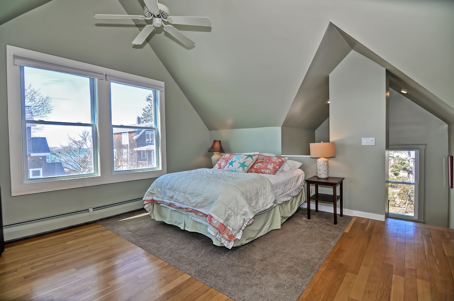 Bedroom 2: Second-floor Primary suite.