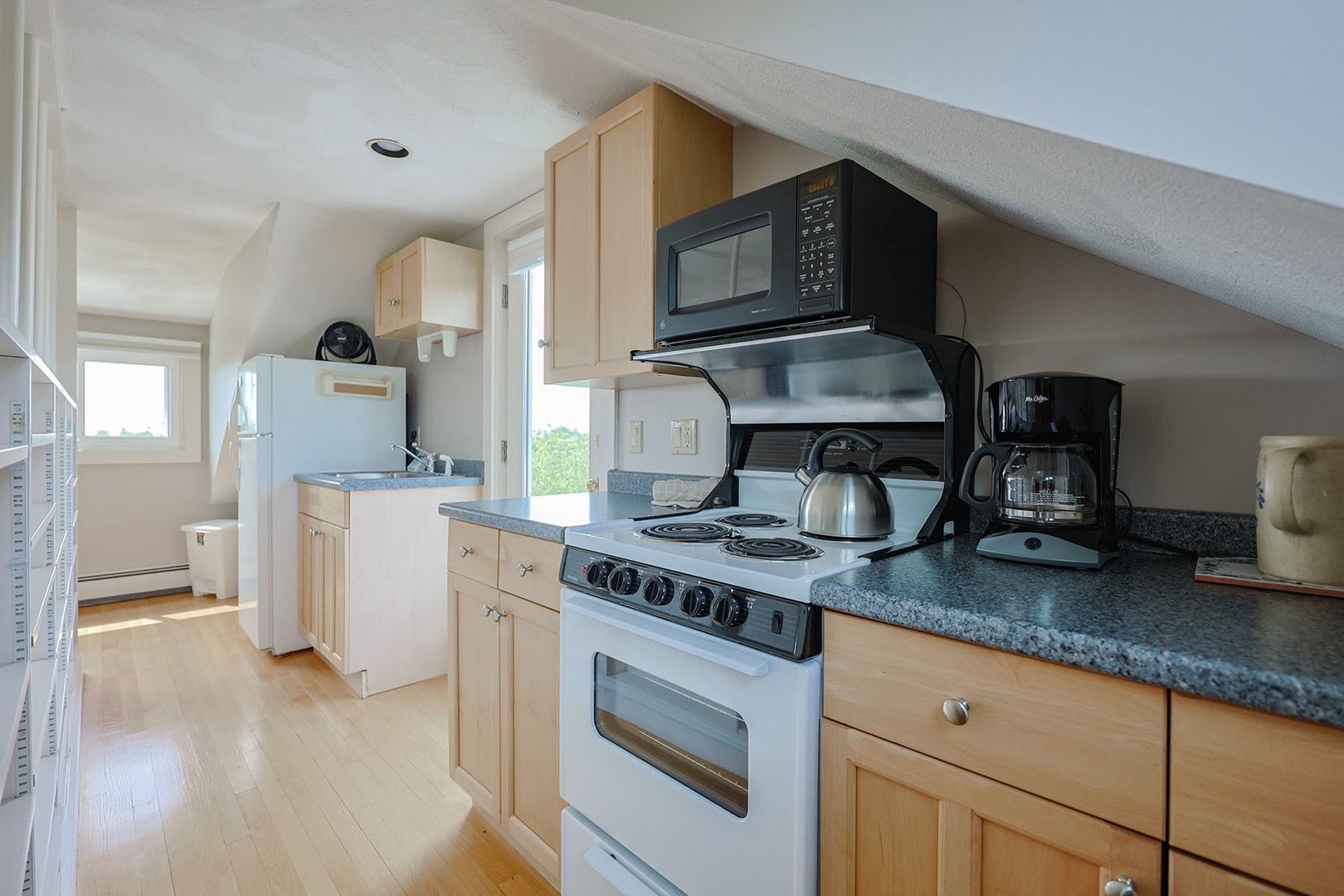 The in-law suite's kitchen.