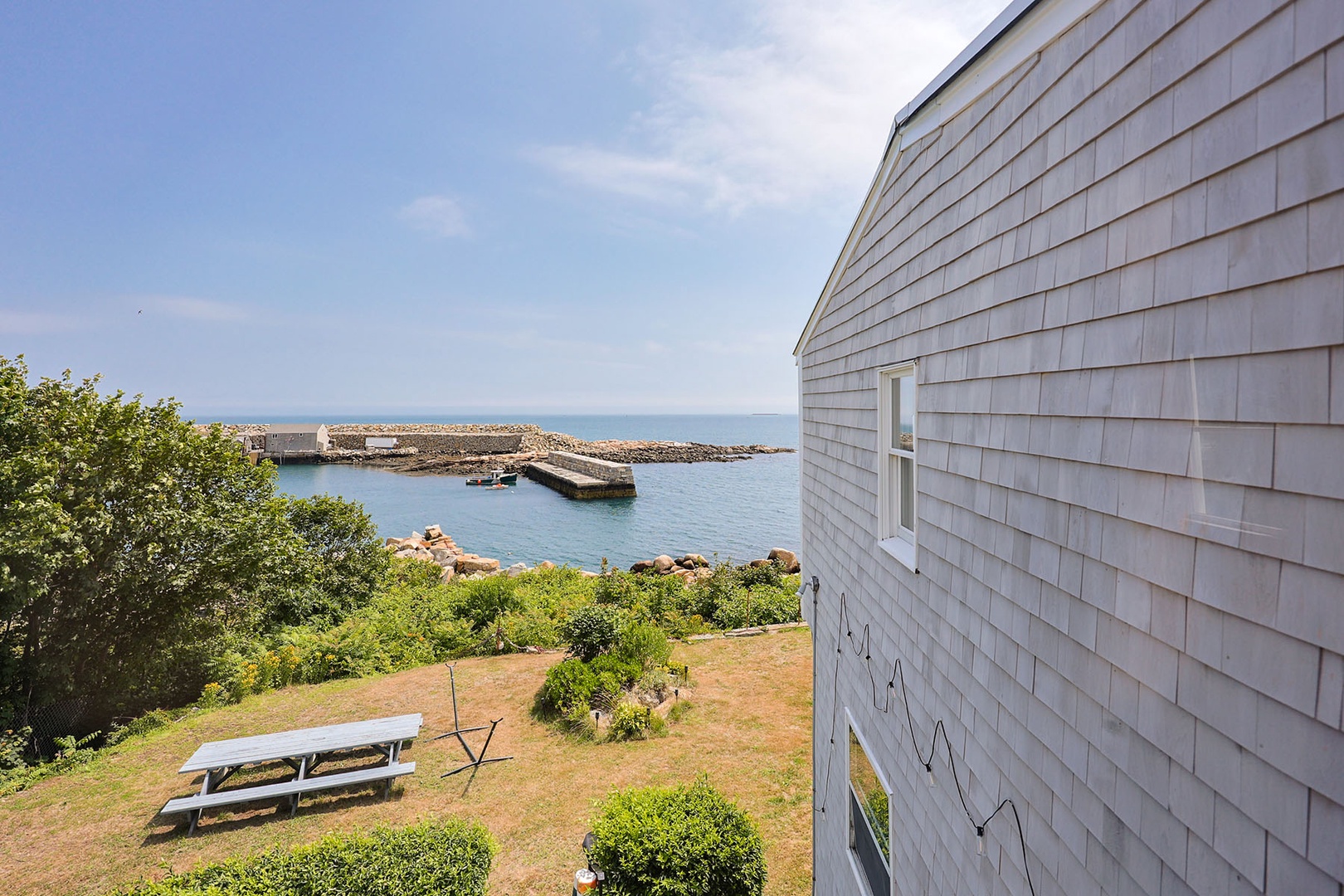 Waterfront views from the house.