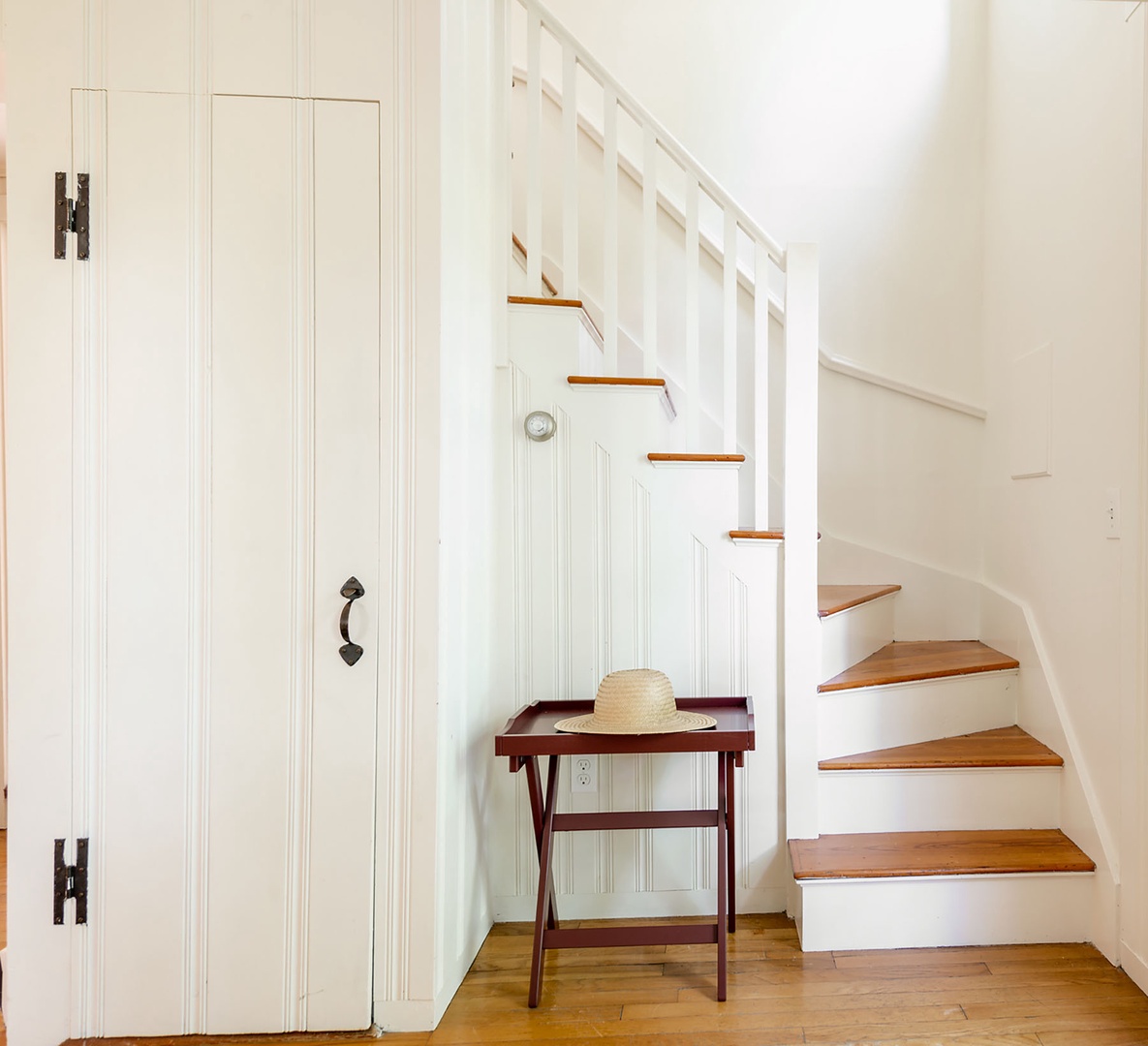 Staircase to the second floor.