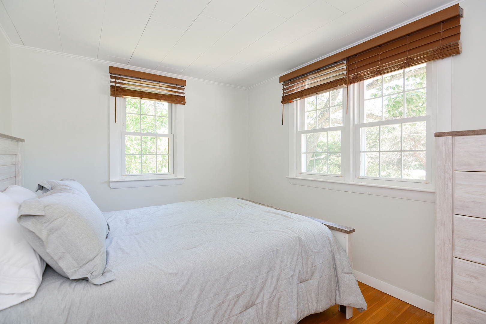 Relaxing Fresh air coming through the master's bedrooms window.