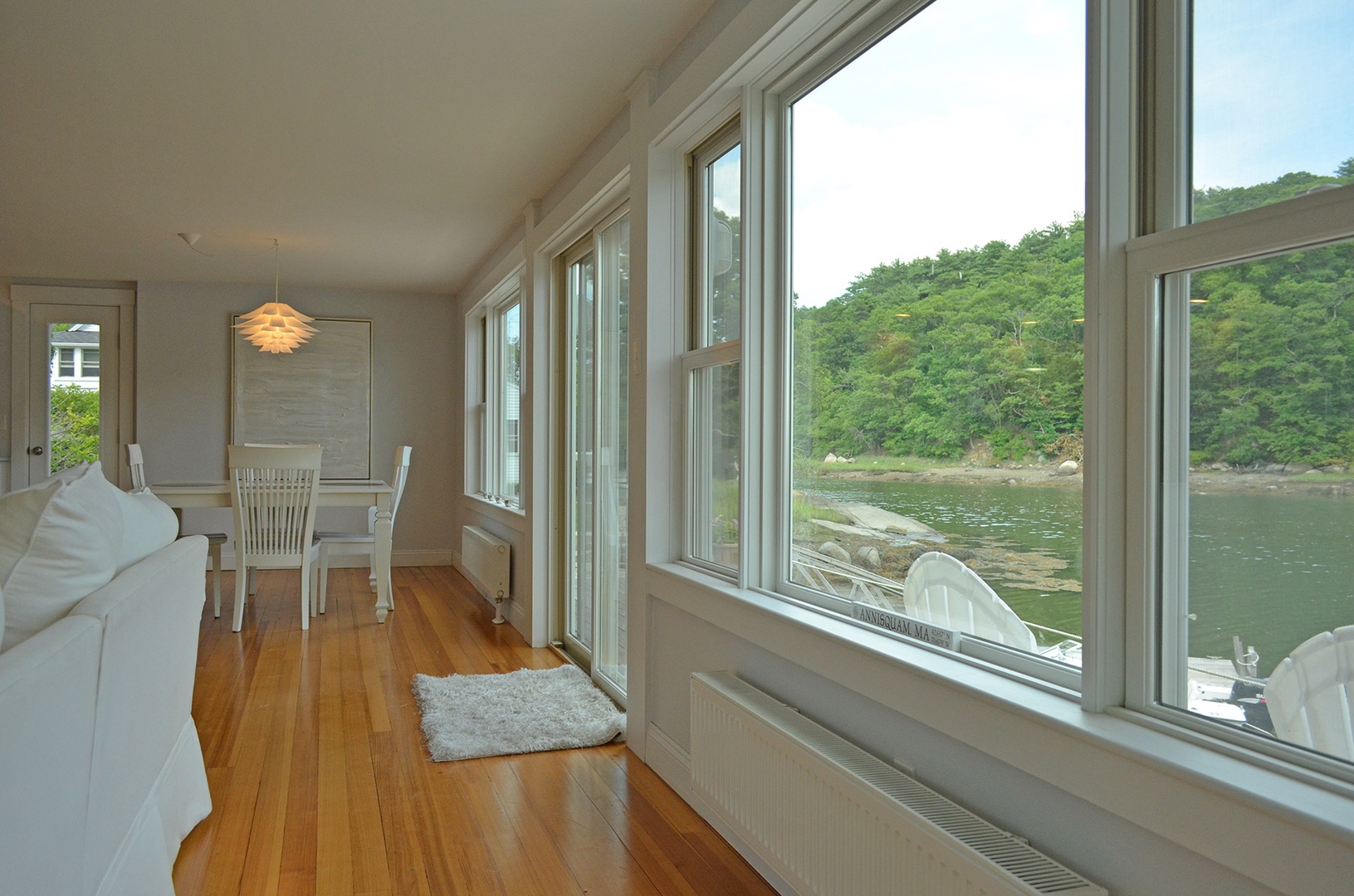 Enjoy stunning water views from the open plan living/dining areas.