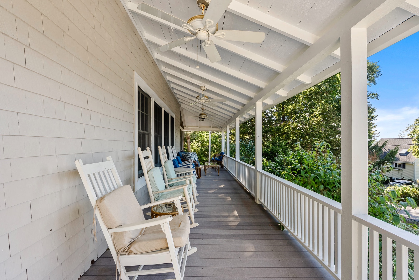 Ample seating all around the house