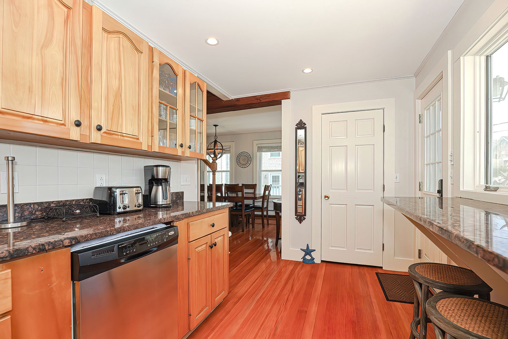 Looking toward the dining room.