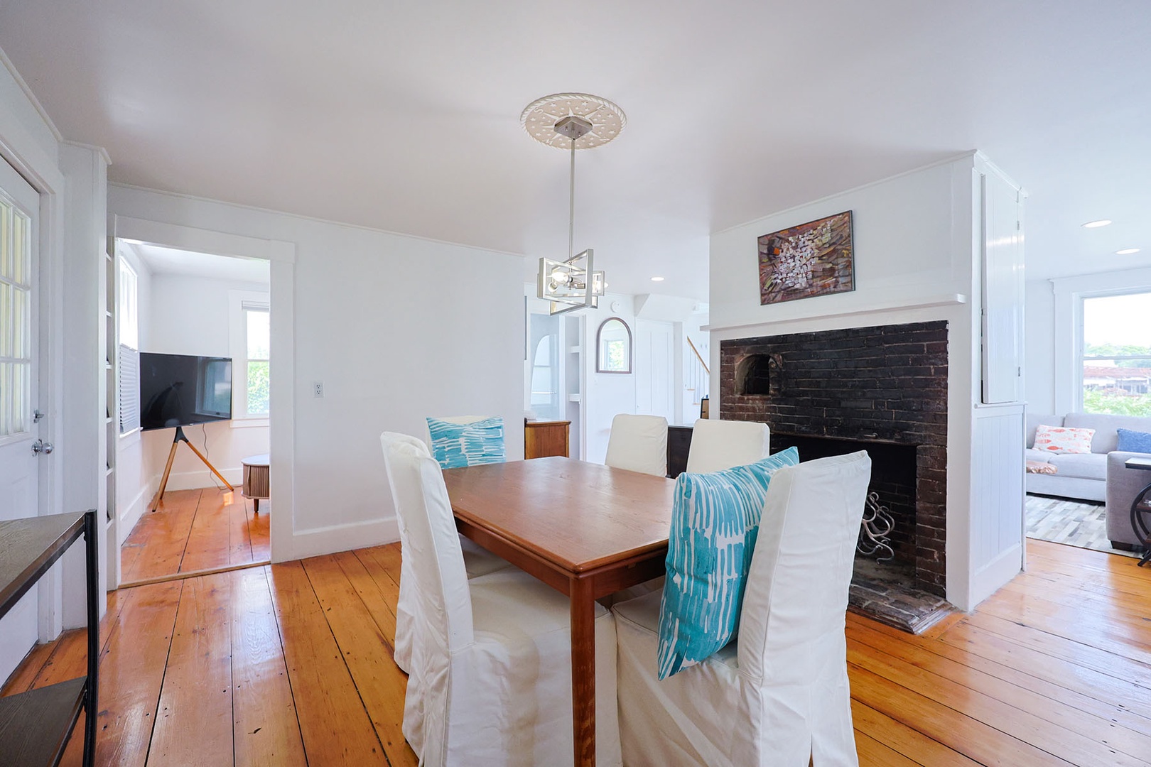 The formal dining room.