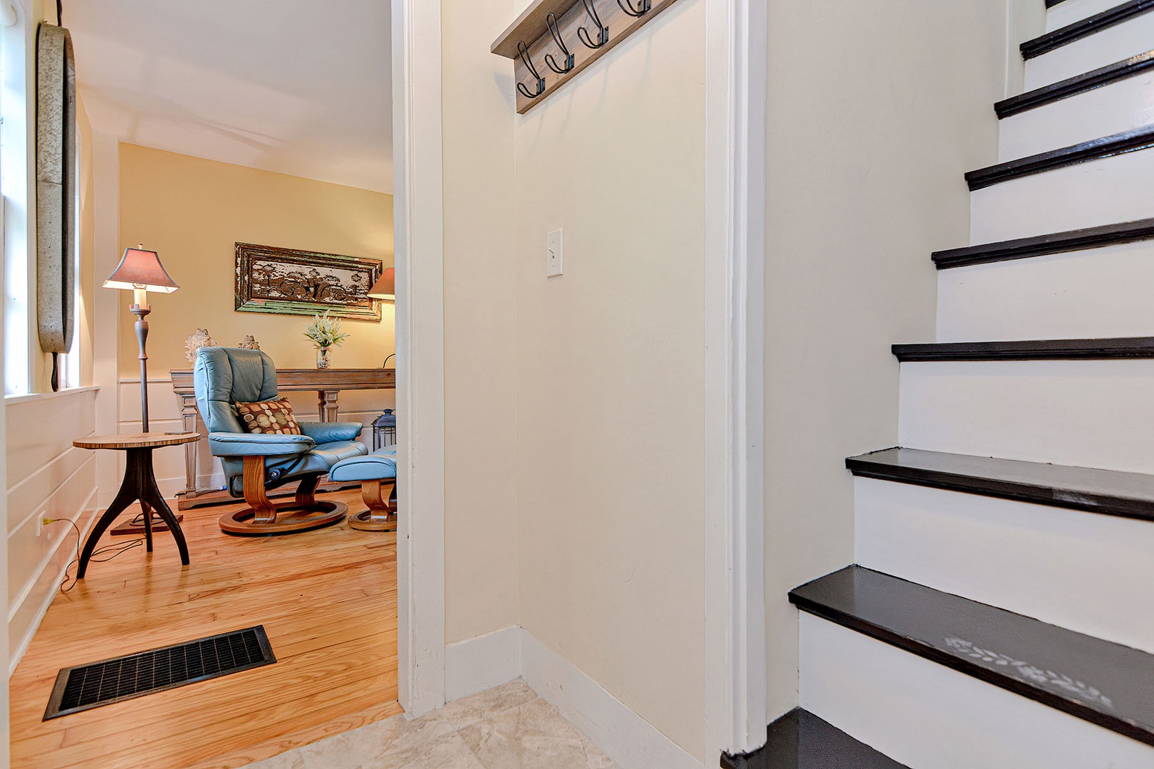 Staircase to Second Level.