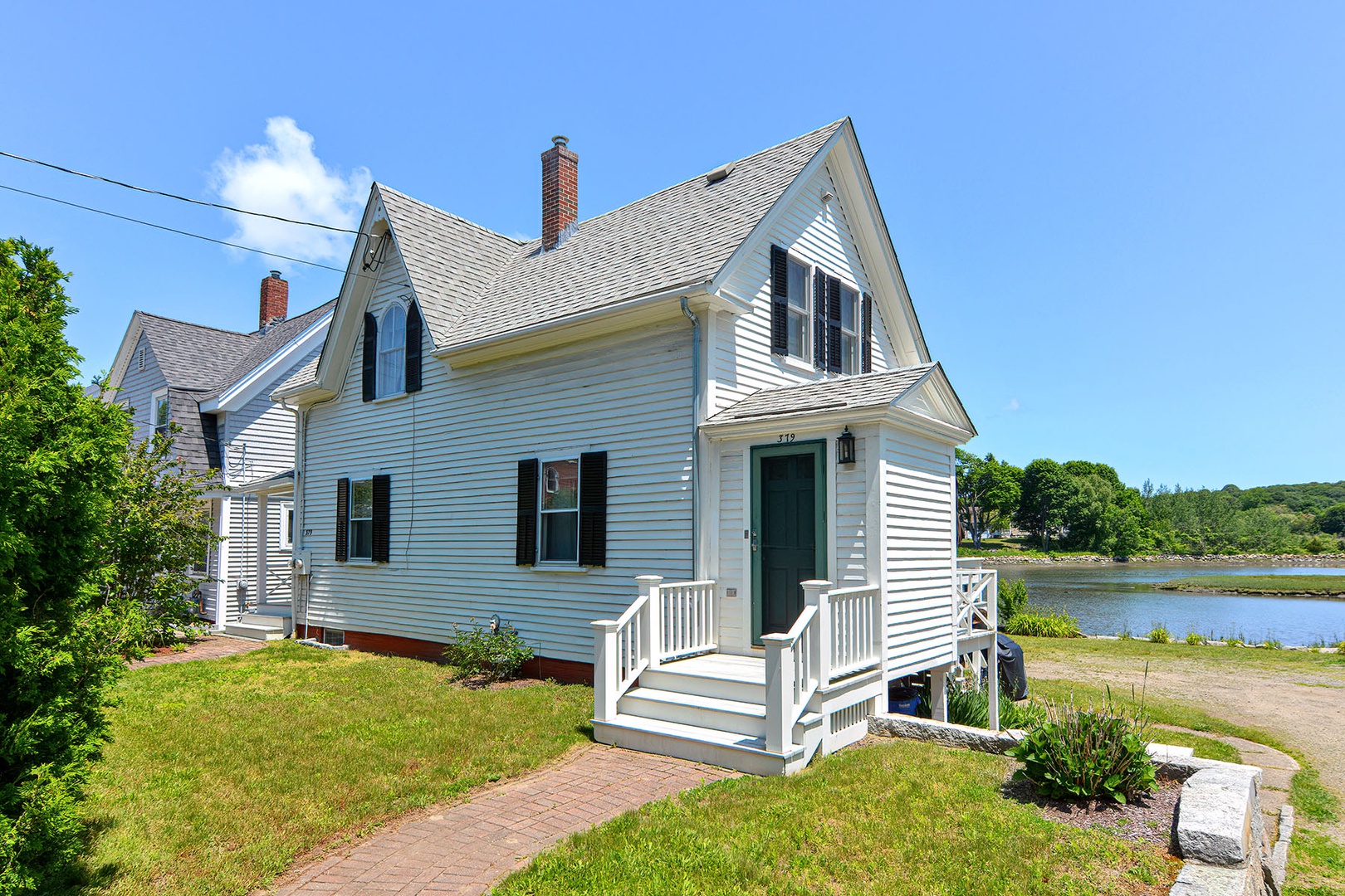 Front of the house