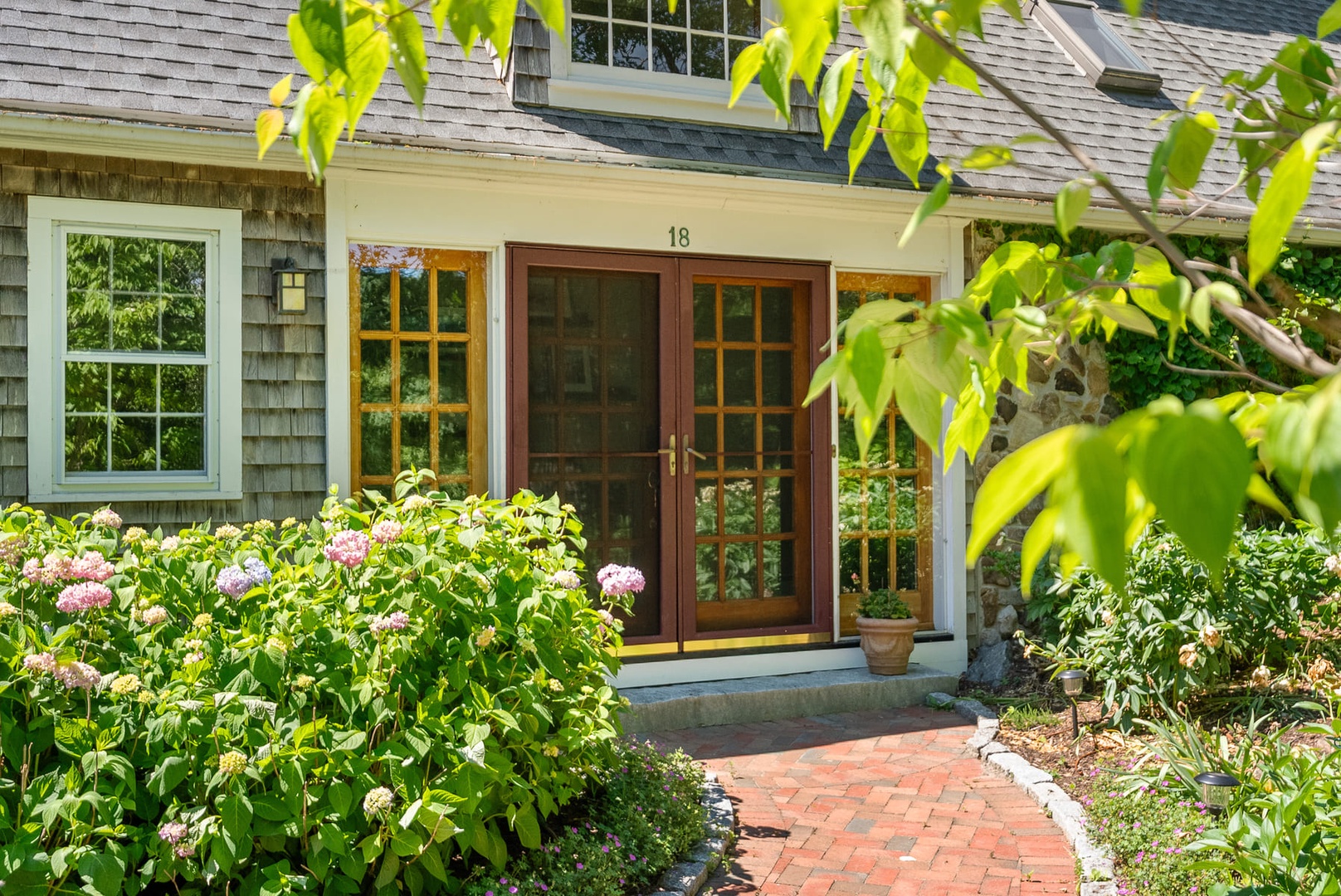 Entrance to the house.