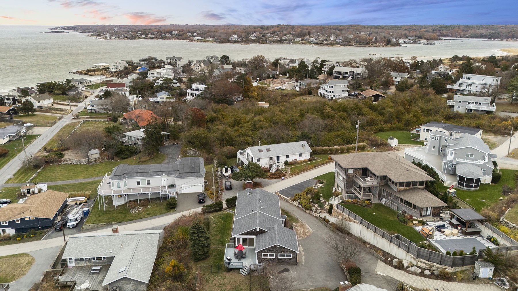Views of Ipswich Bay and Plum Island.