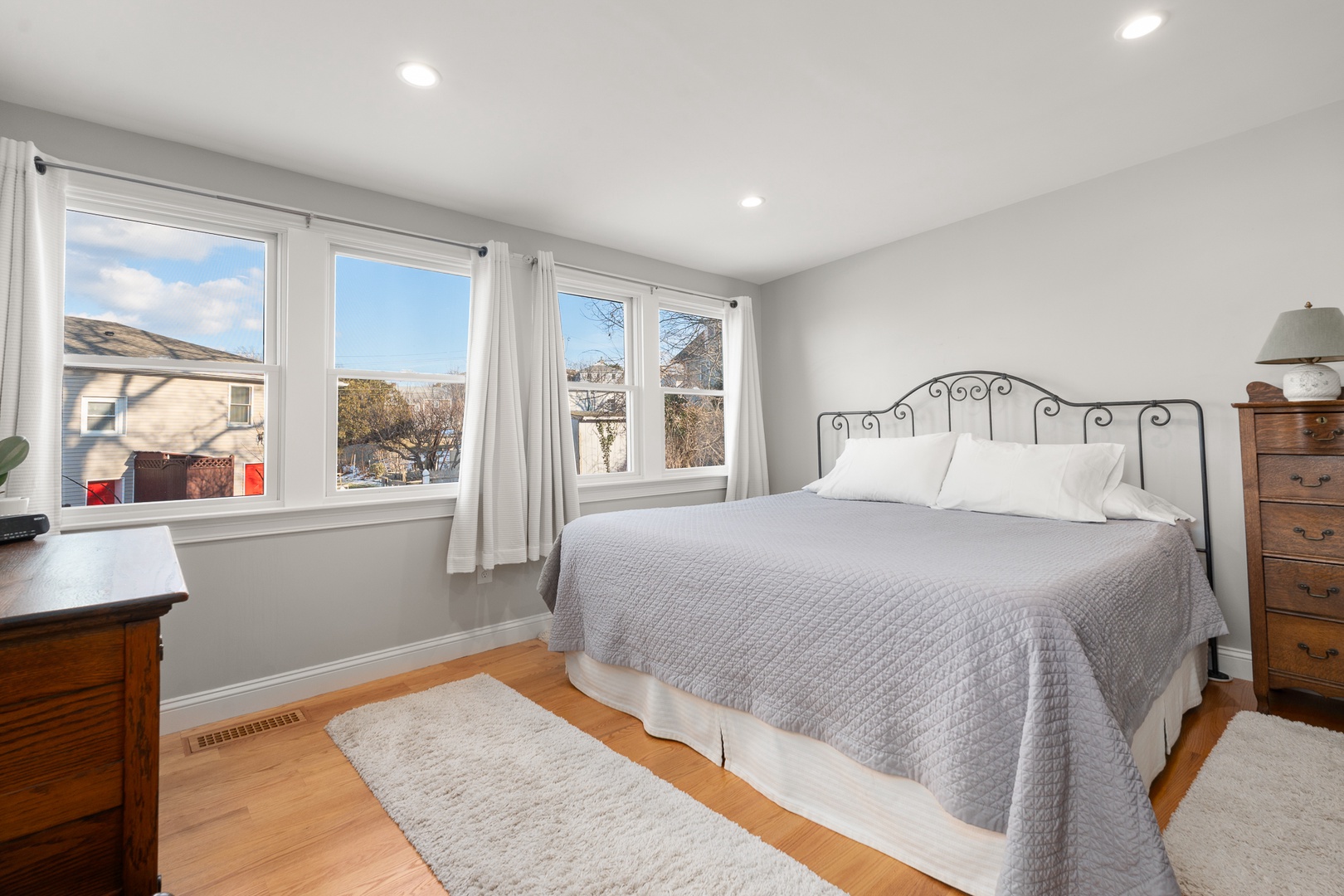 The primary king bedroom.