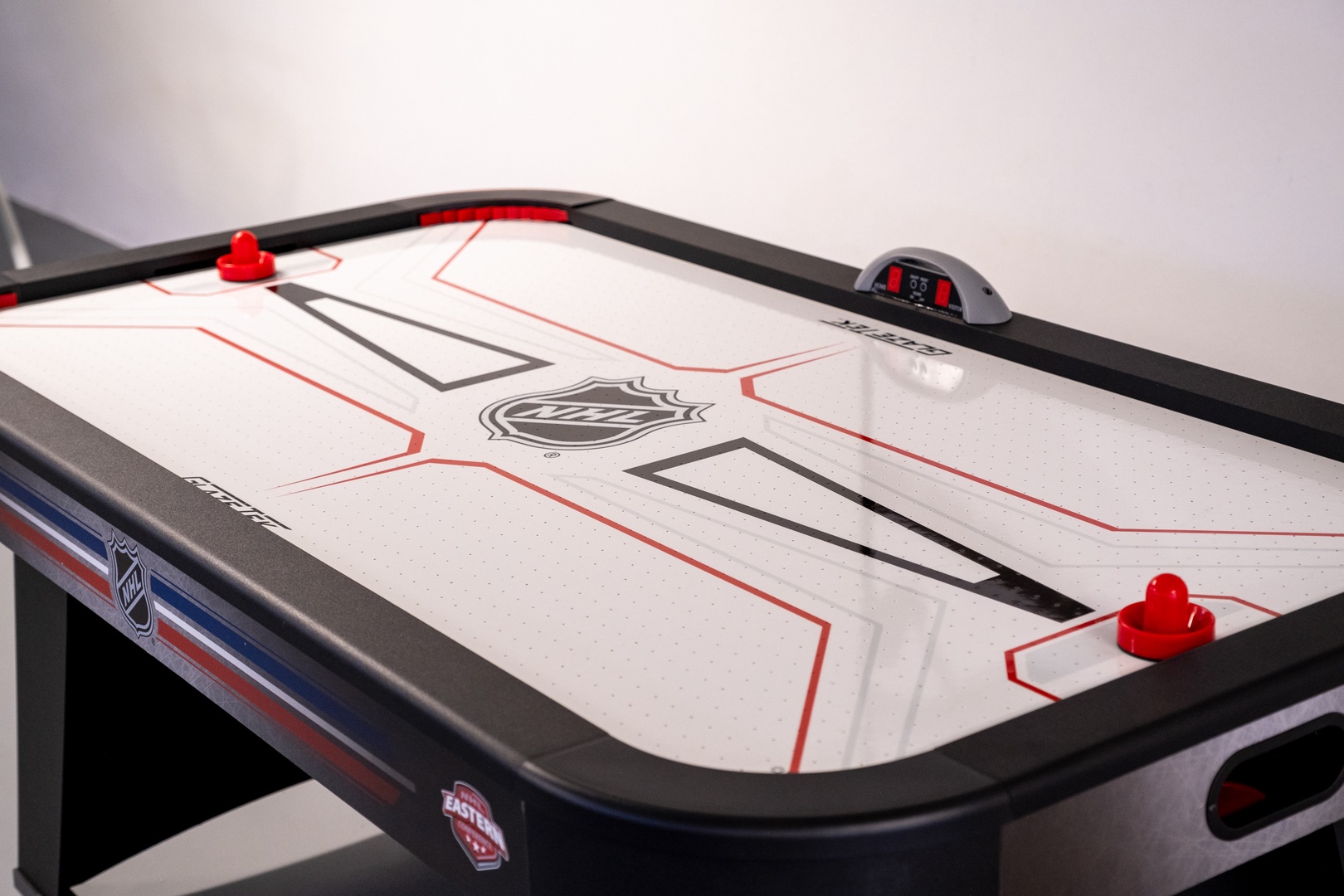 An NHL-branded air hockey table awaits for friendly competition and laughter-filled tournaments during your stay.