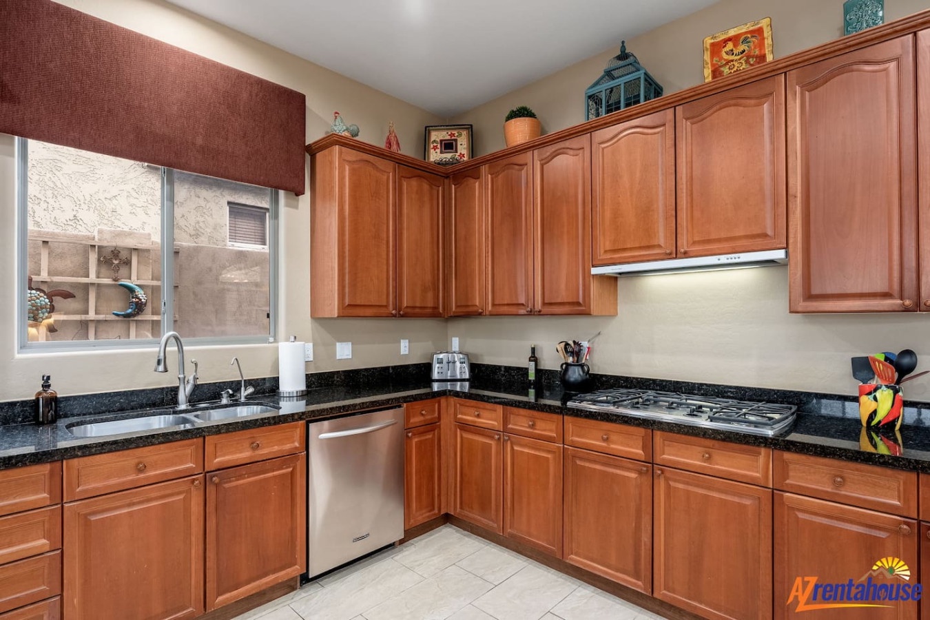 Your gourmet kitchen awaits with granite countertops, stainless appliances, and ample cabinet space for all your culinary adventures.
