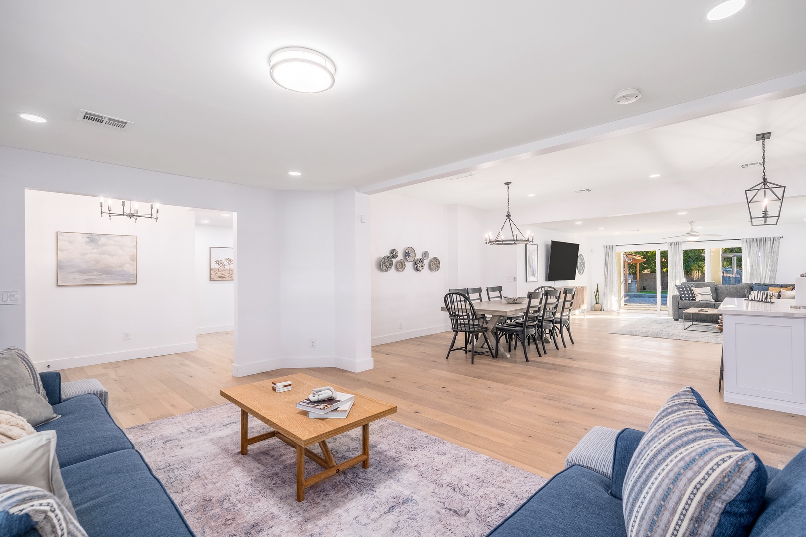 Bright, open-concept living flows seamlessly from cozy lounge to dining and beyond, giving you space to gather, relax, and enjoy your home away from home.