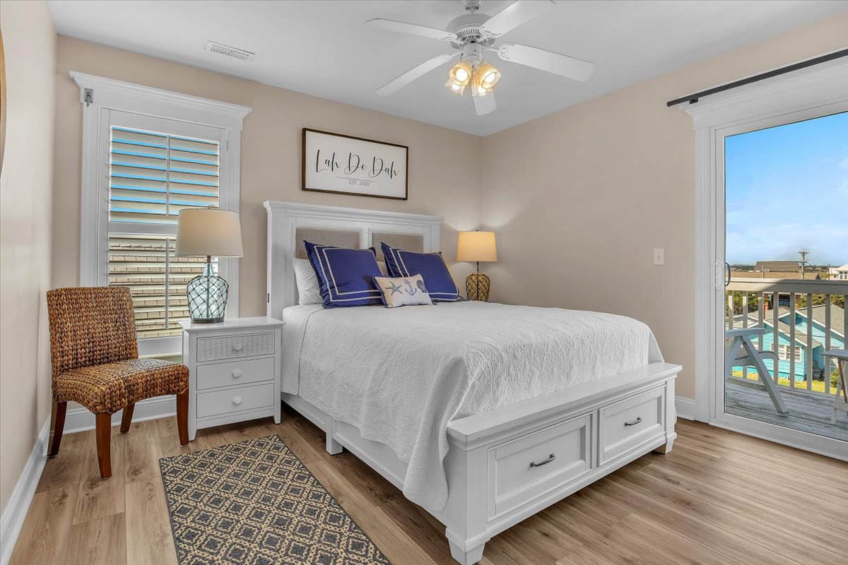 Bedroom 4: Queen with Balcony - 2nd Level