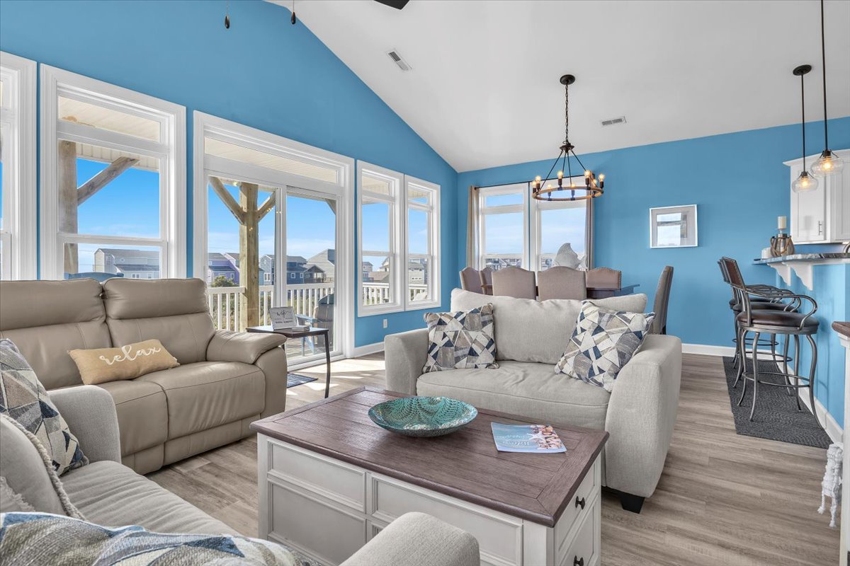 Bright Open Living Area for All to Gather - 2nd Floor