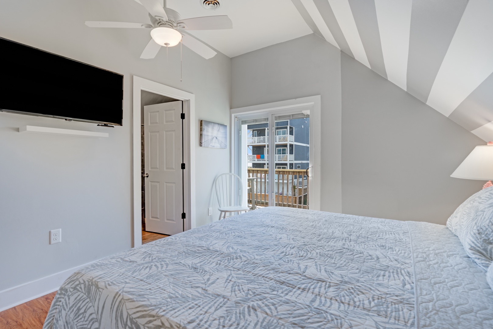 Bedroom 3: King with Ensuite and Balcony - 2nd Level