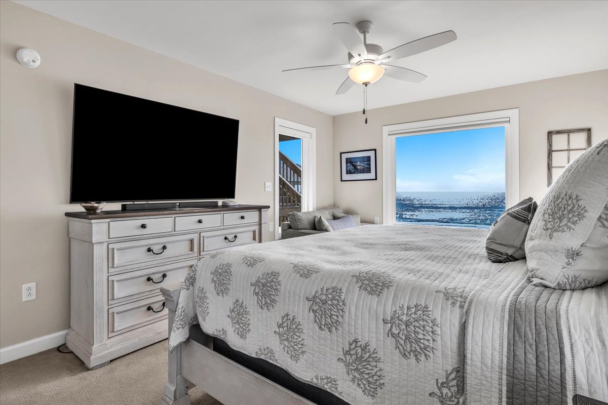 Bedroom 1: King with Sleeper Chair and Ensuite - 1st Level