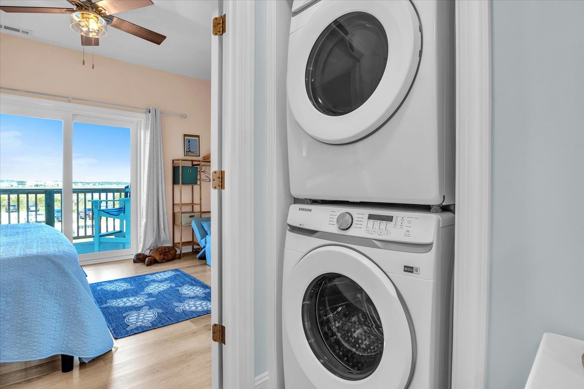 Full Size Washer and Dryer First Floor