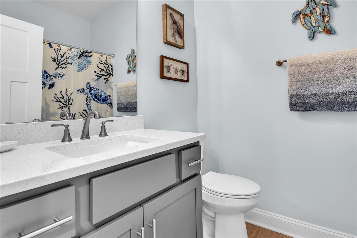 Hallway Bathroom (full) on First Floor