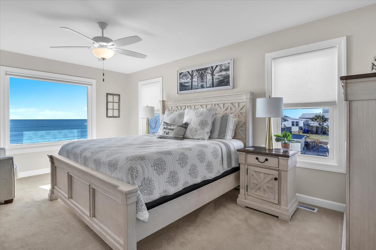 Bedroom 1: King with Sleeper Chair and Ensuite - 1st Level