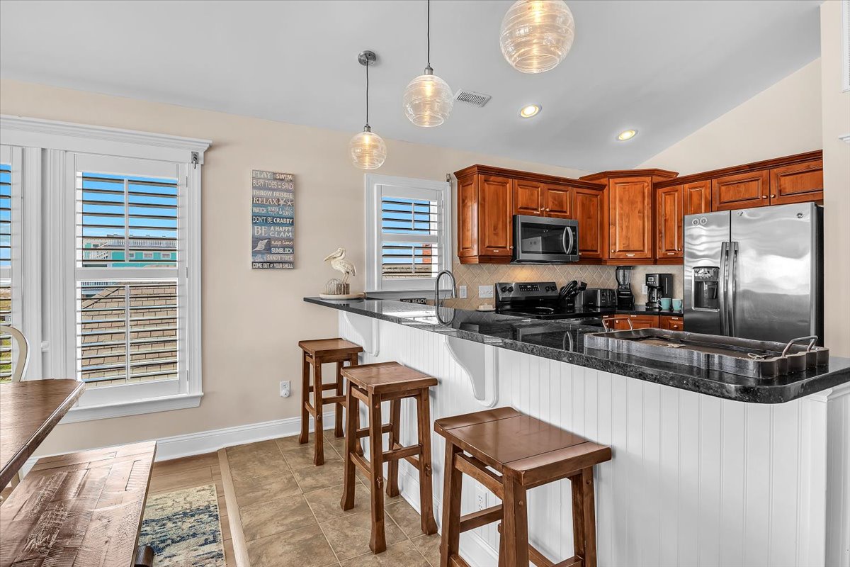 Kitchen Counter with Seating for Three - 2nd Level