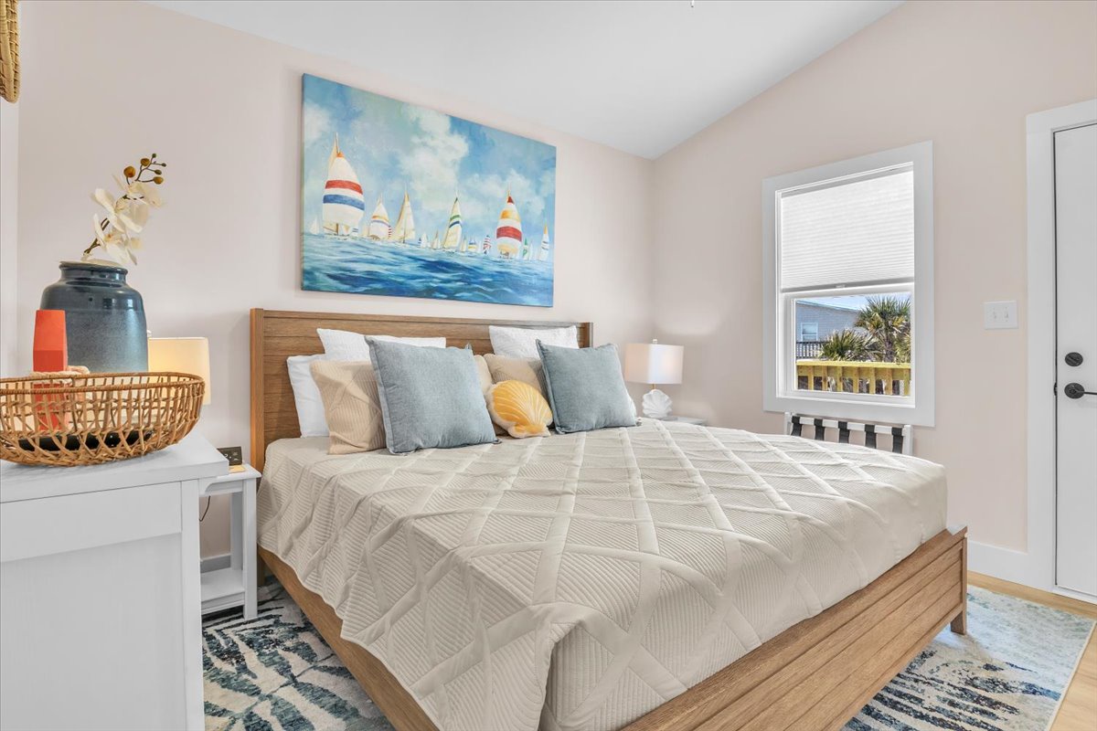 Drift off to dreams of sailing adventures in your coastal bedroom, where ocean breezes flow through windows and nautical artwork sets the scene.