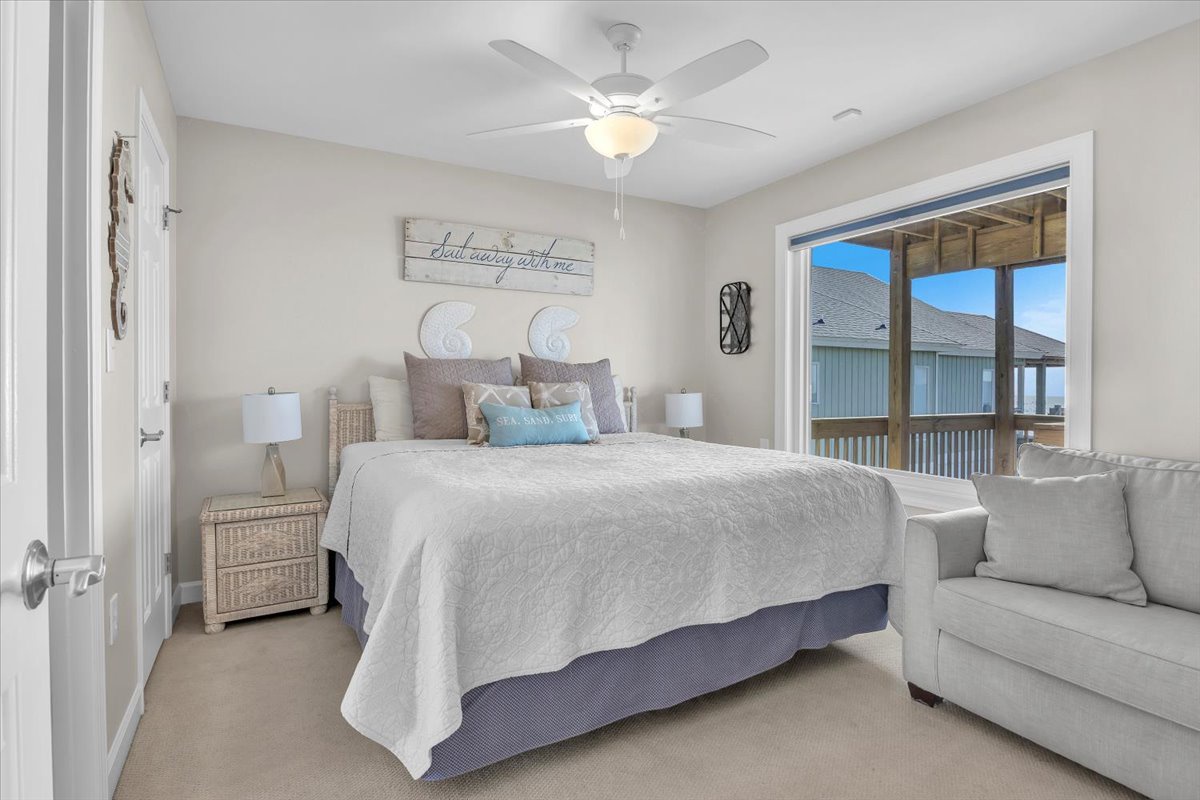 Bedroom 3: King with Single Sleeper - 1st Level