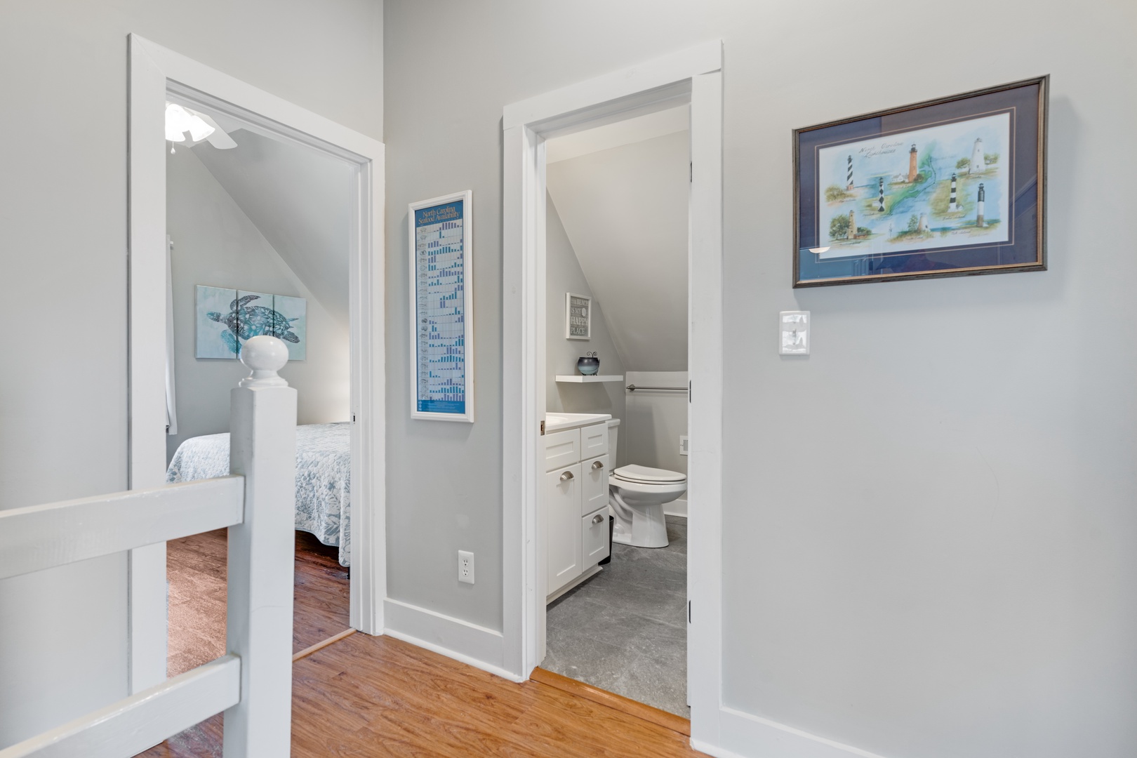 Landing at the Top of the Stairs - 2nd Level