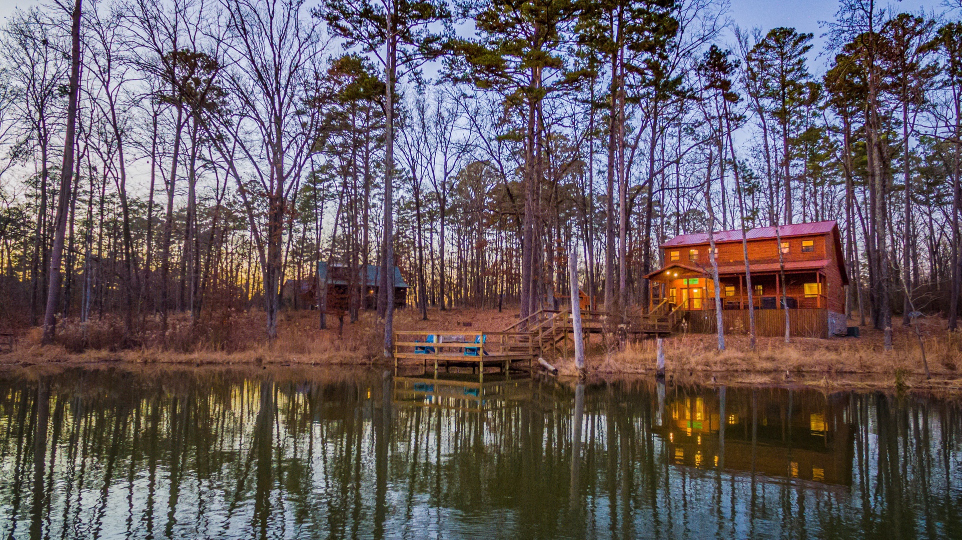 Tranquil Shores on Stocked Fishing Pond with Private Dock