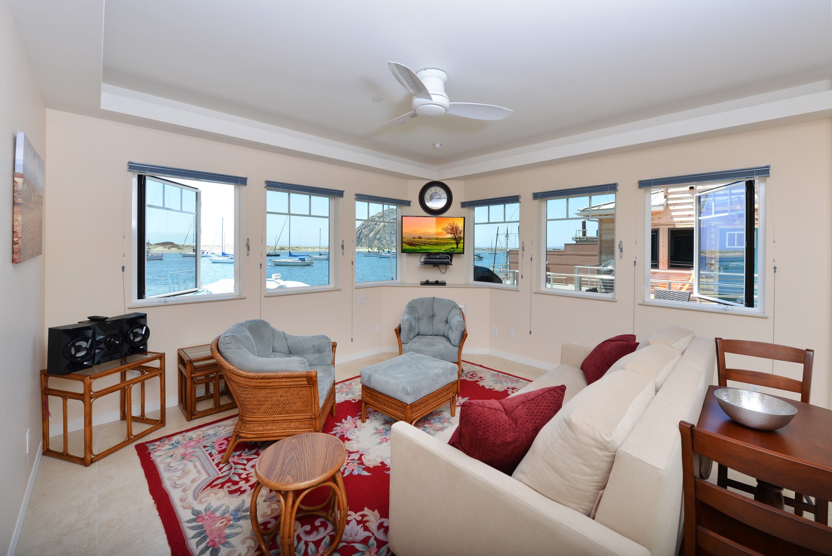 This is the amazing view you will enjoy from the living room of LaRoche 1.  This unit  is ADA compliant.