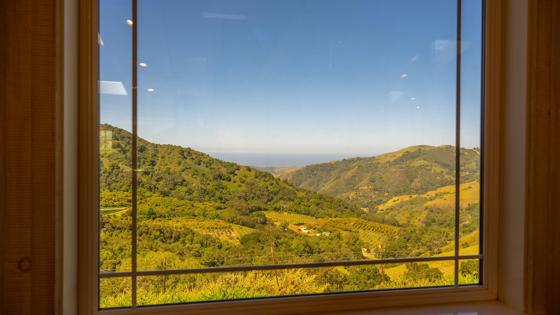 Views you will enjoy from the living room