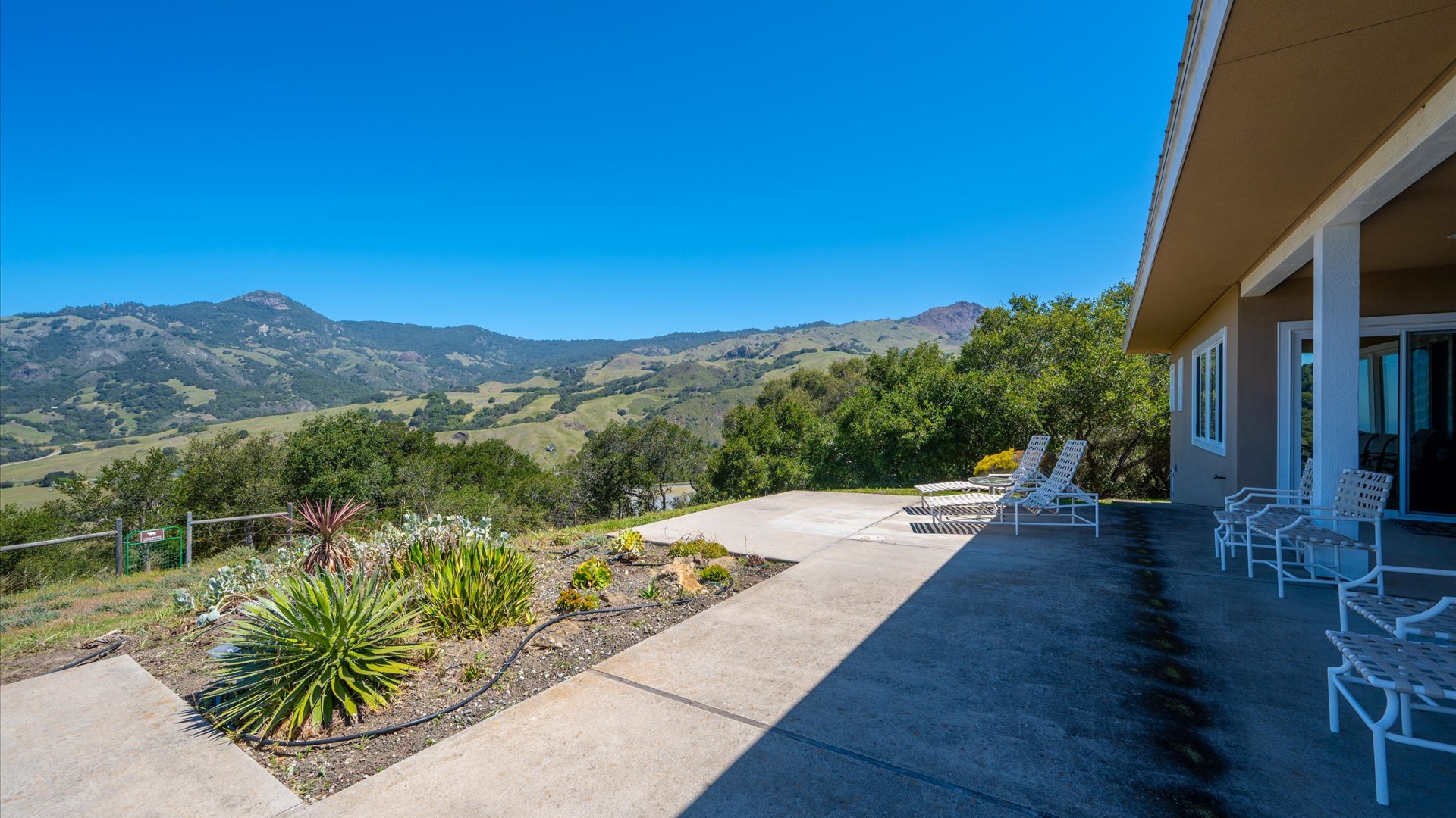 Sweeping mountain vistas provide a stunning backdrop for your stay.