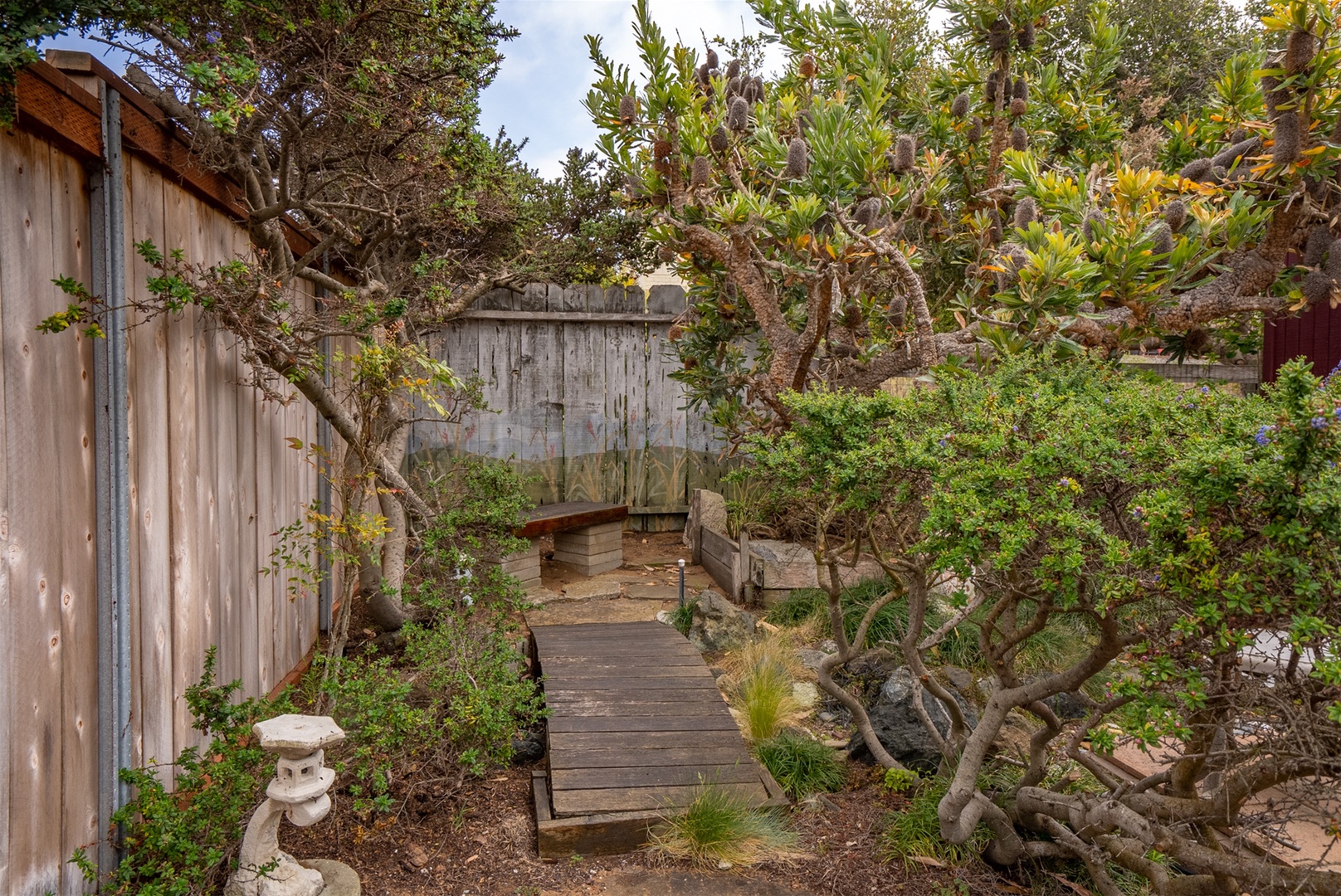 A zen garden in which to find balance. OM.