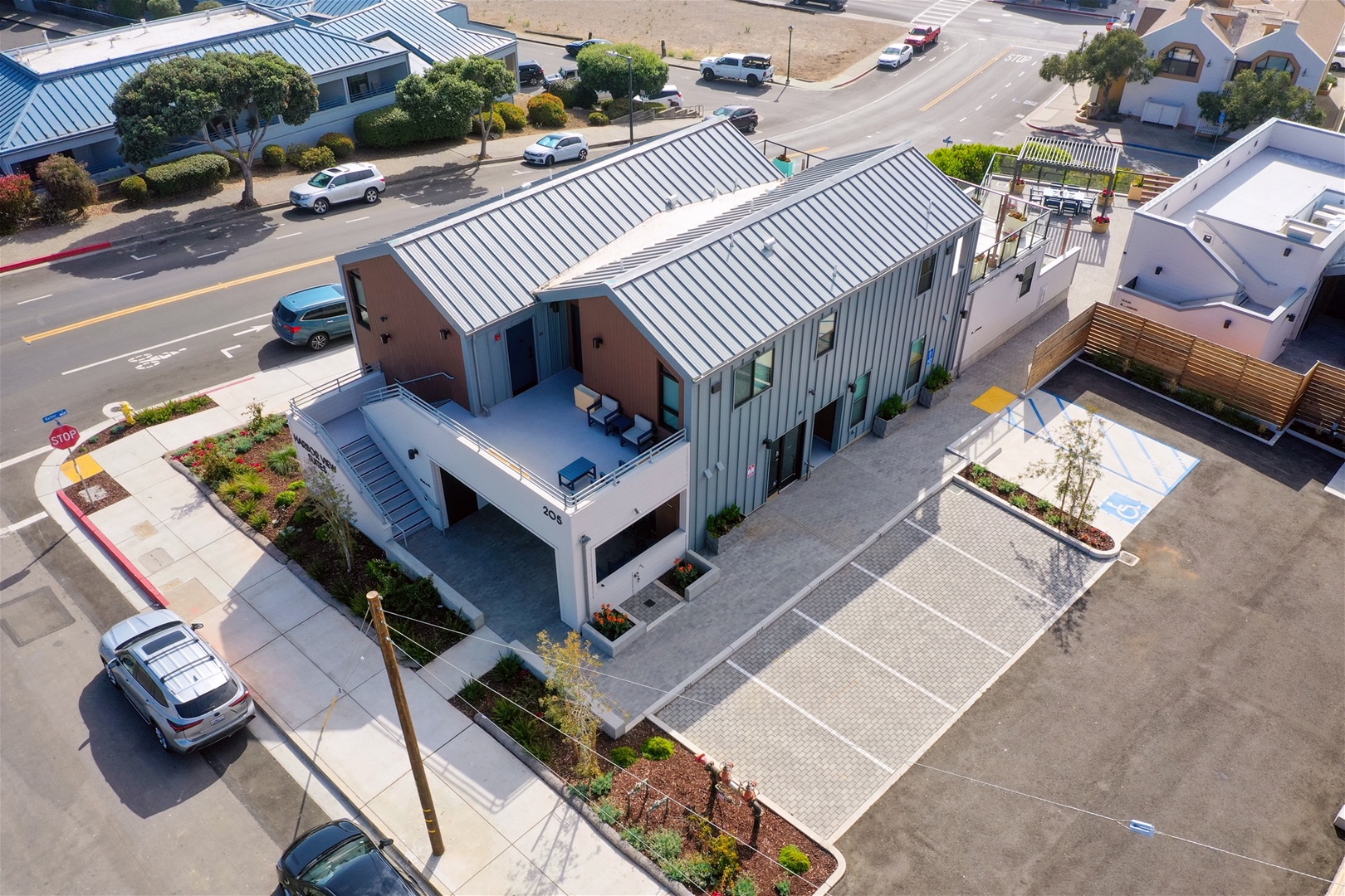 Parking for 1 vehicle per suite on site