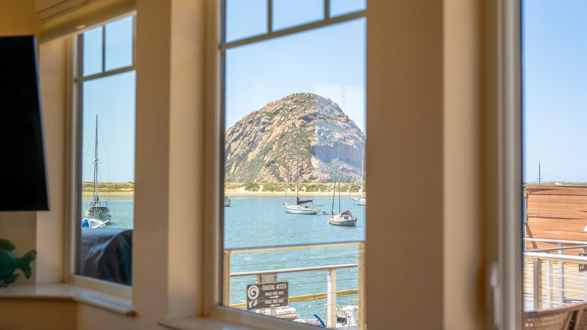 This is the amazing view you will enjoy from the living room of LaRoche 1.