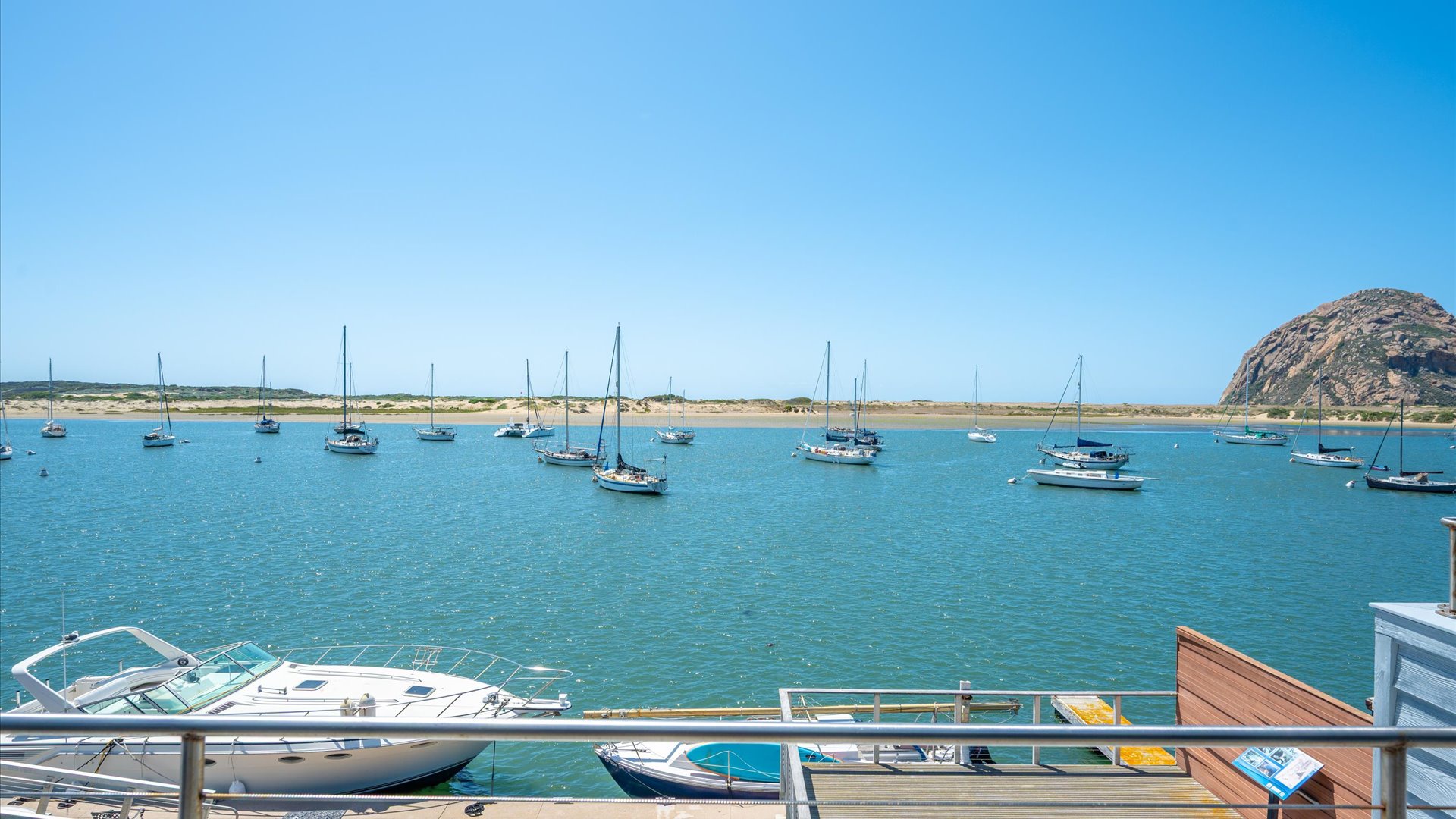 Step out onto your balcony for endless bay views