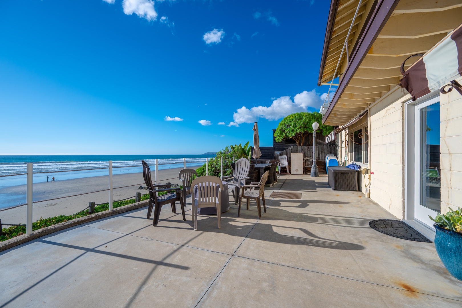 Beach games and more for guest use