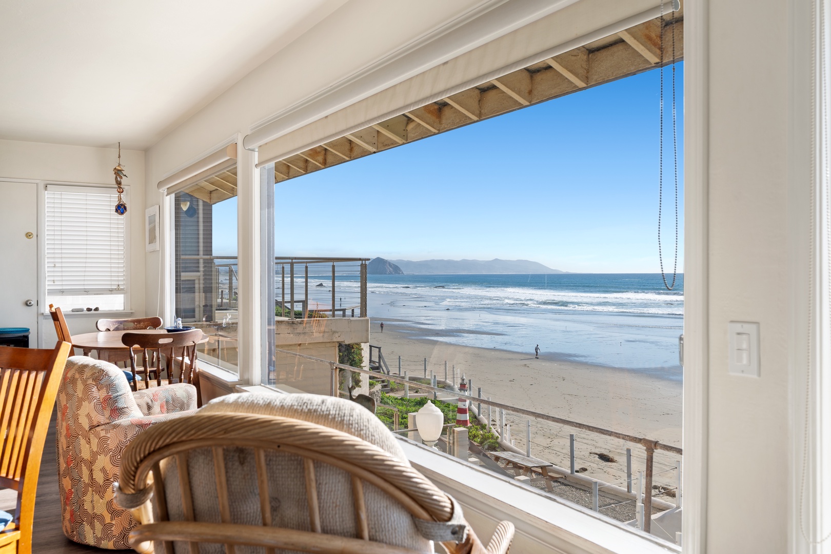 Endless views from inside