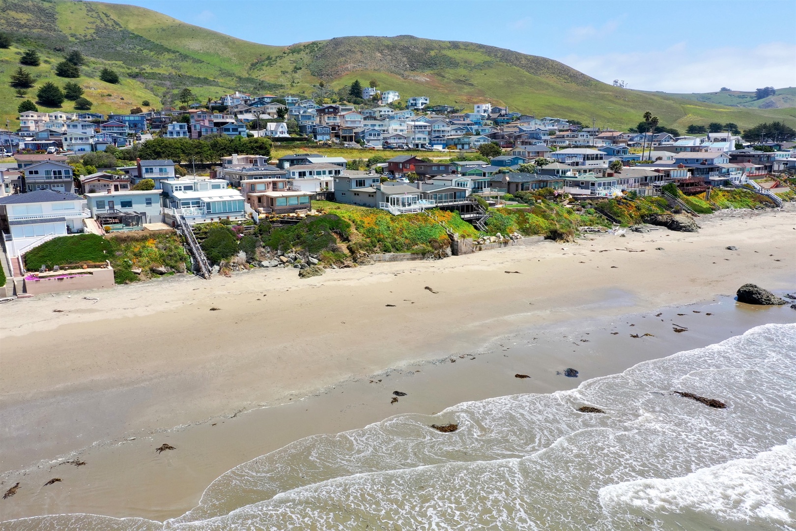 Miles of sand and beach to explore