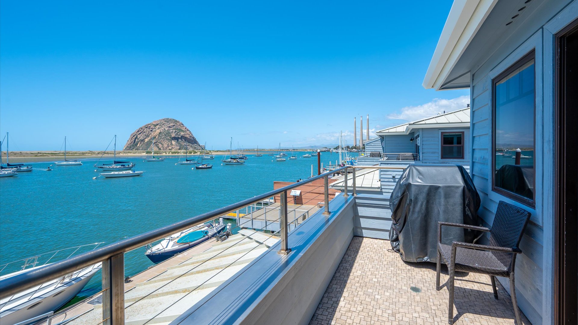 You may never want to leave since this is your view from your balcony.