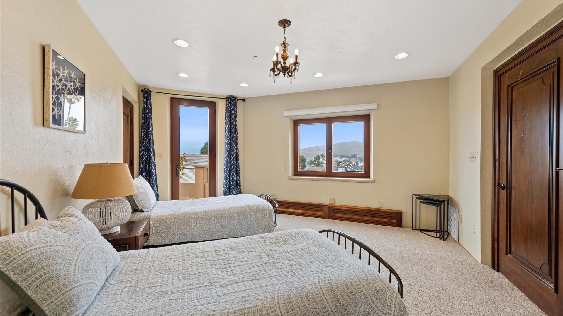 Enjoy views while the balcony invites you to breathe in the fresh air.