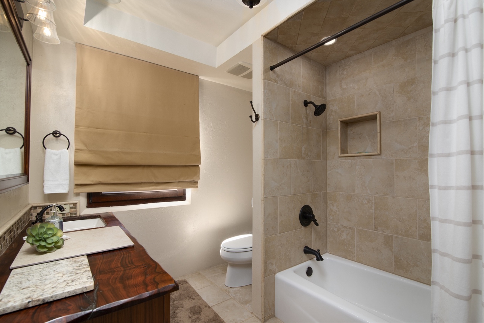 Full Bathroom located in the Santa Barbara Suite