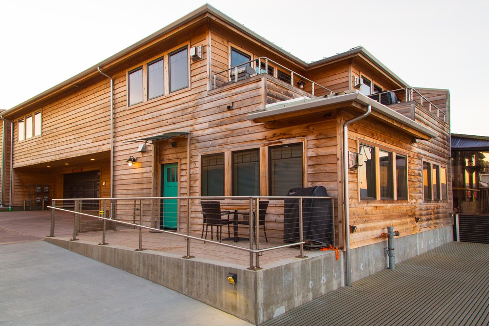 There are only 3 condos in this building and they are situated to offer everyone privacy