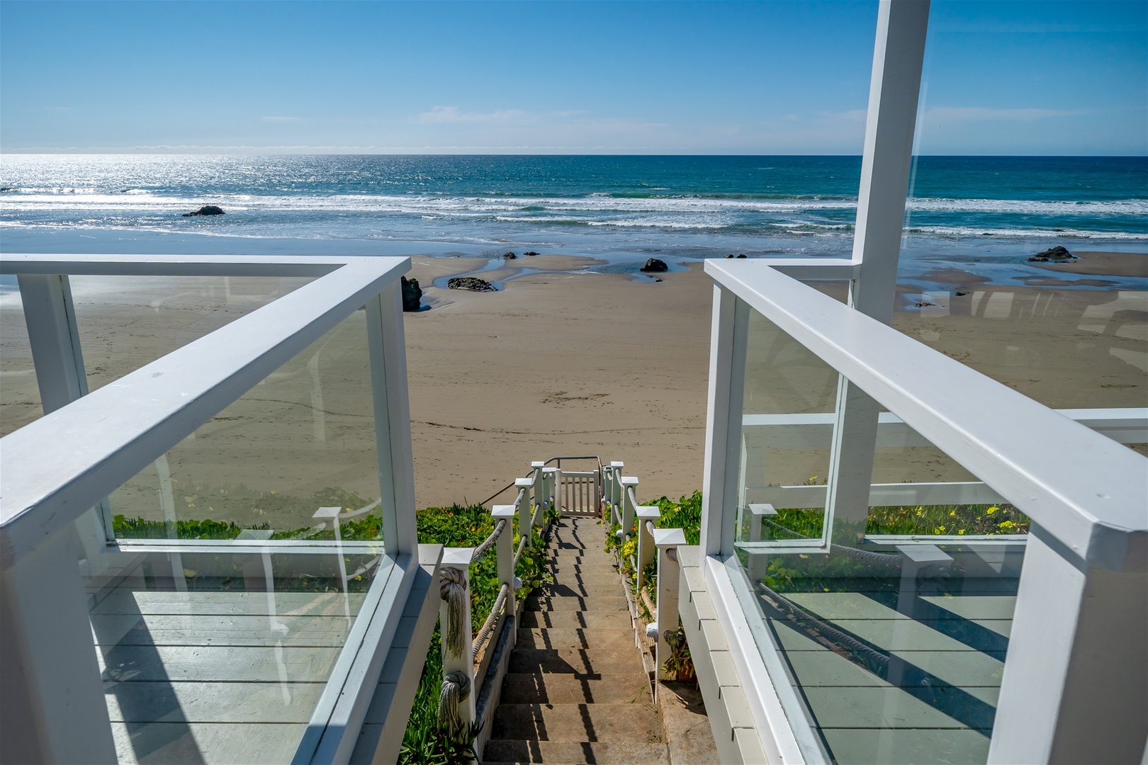 Your private stairs to the beach
