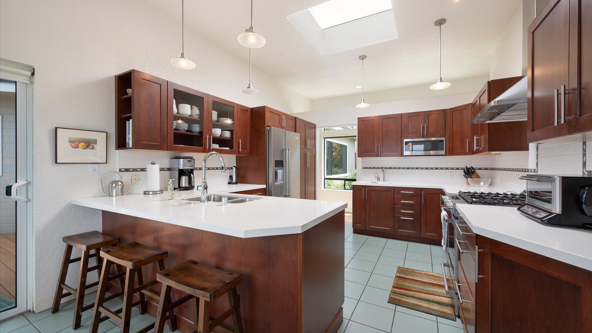 Your gourmet kitchen awaits with chef-ready appliances.