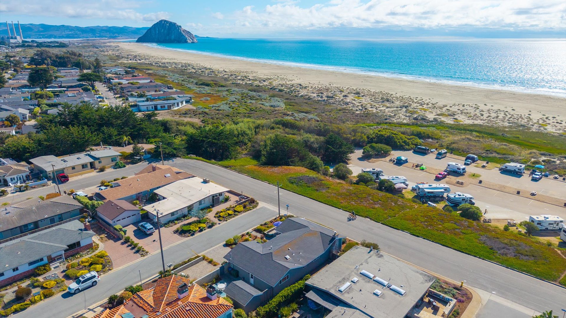 Iconic Morro Rock in the distance, you'll love the views from this home