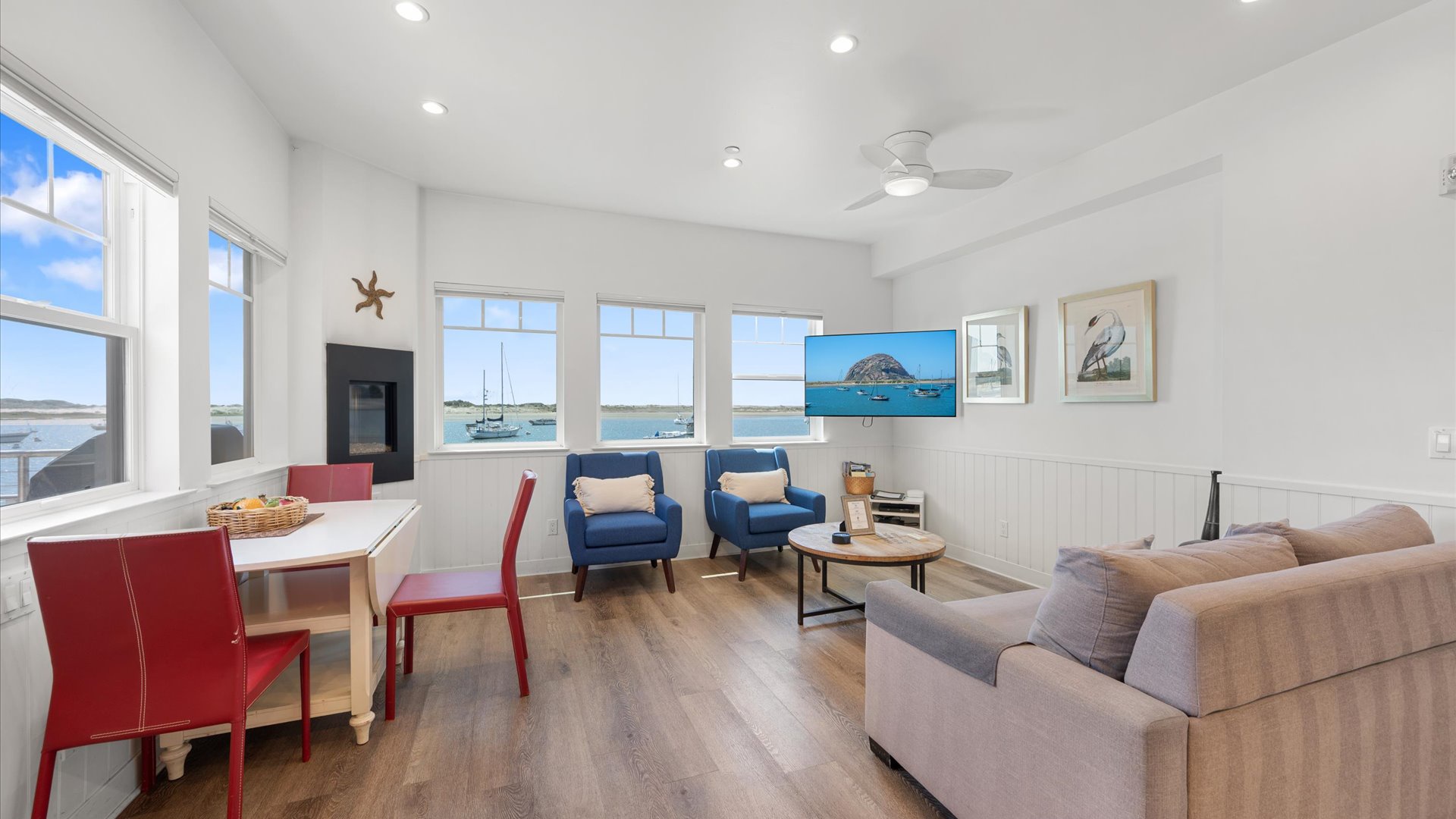 This unit is downstairs and is ADA compliant. You will enjoy the spacious living area that offers amazing views.