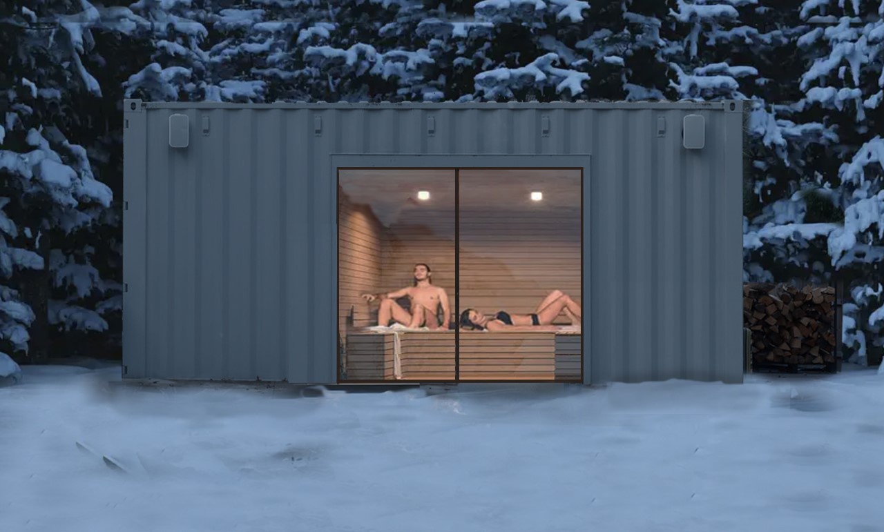 Sauna Perfect In Winter!